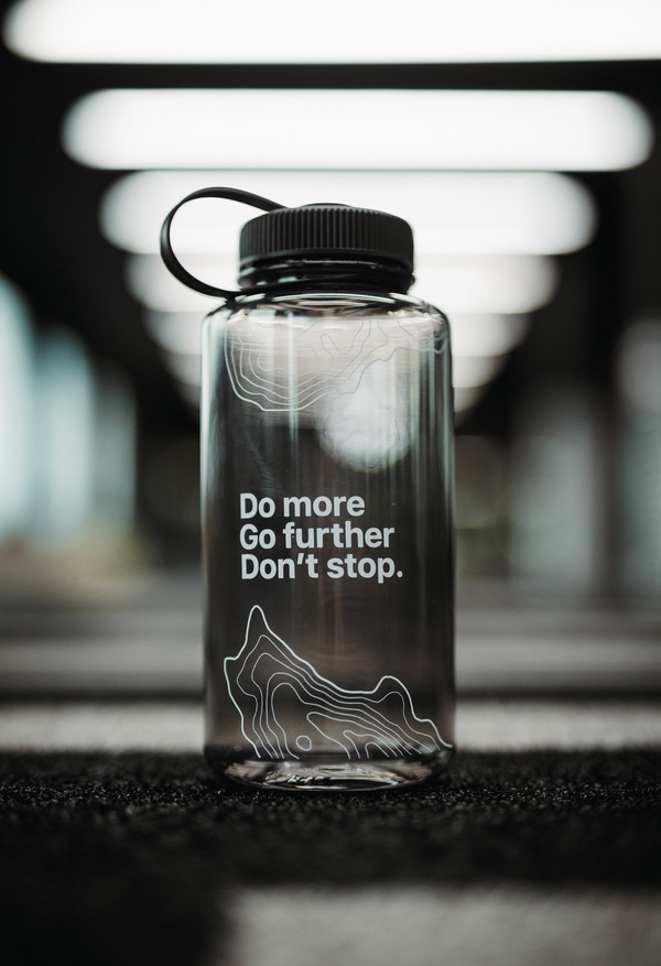 Water Bottle 1 Litre Smoke-Grey